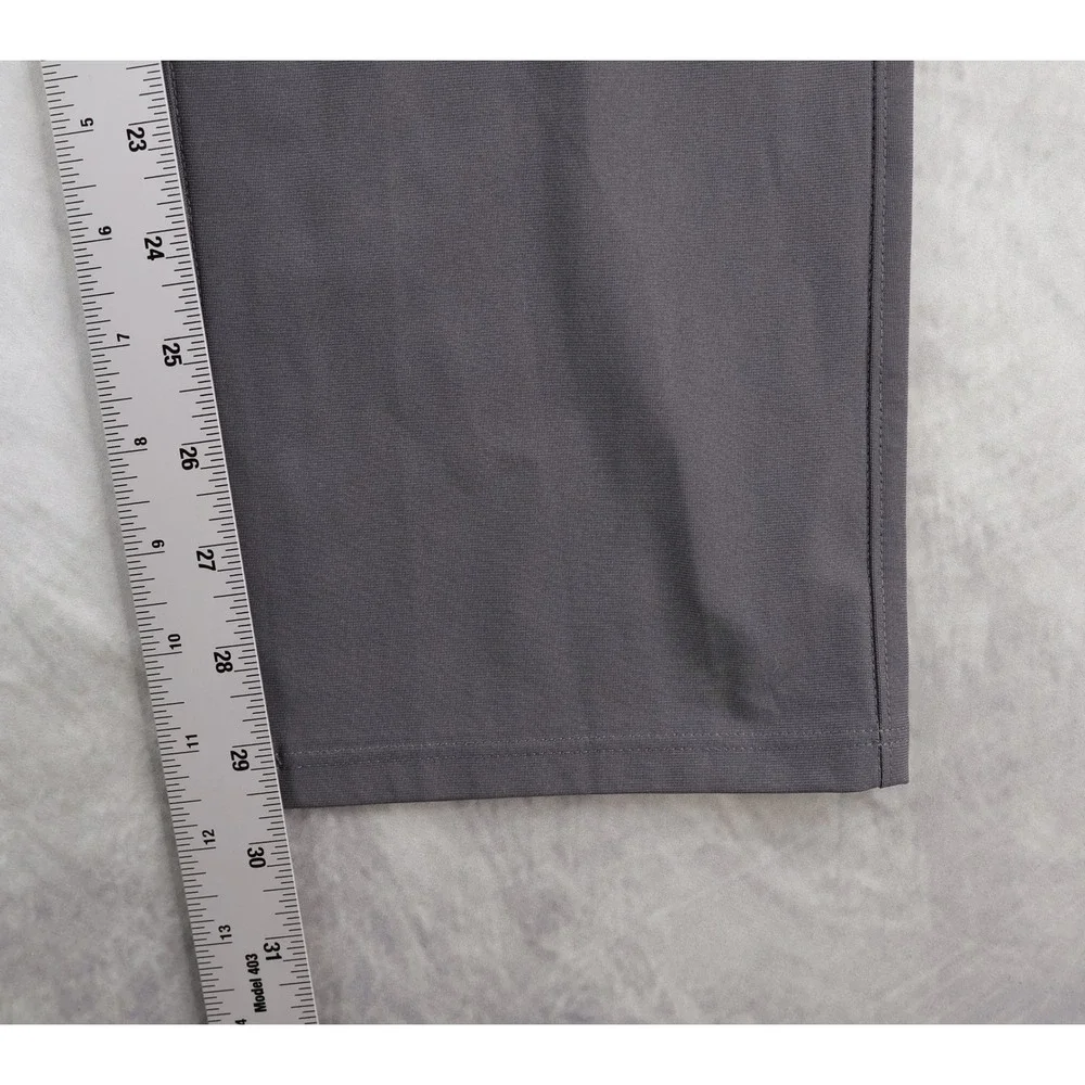 Vuori Meta Pants Mens 28x30 Charcoal Grey Performance Stretch Chino Trousers